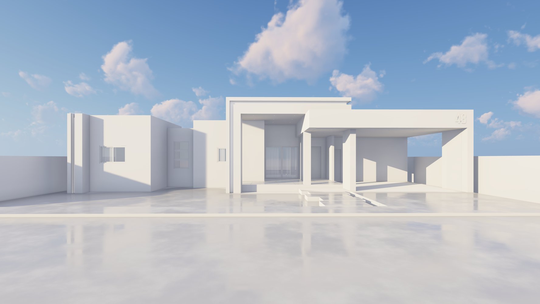 3D rendering for visual marketing, high-impact exterior 3D render